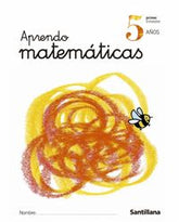APRENDO MATEMATICAS 5 AÑOS PACK NE 2003 SANMAT11EI | AA,VV | 9788429484687 (Santillana)